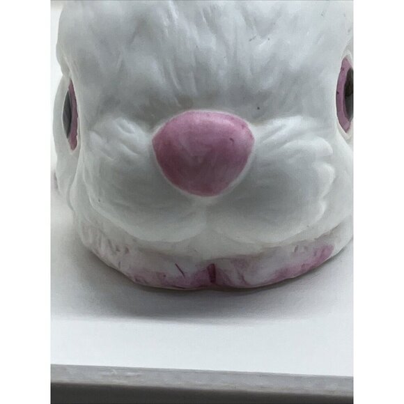 Vintage Easter Bunny White Porcelain Rabbit Ceramic Cute Spring Andrea Sadek - Picture 10 of 14